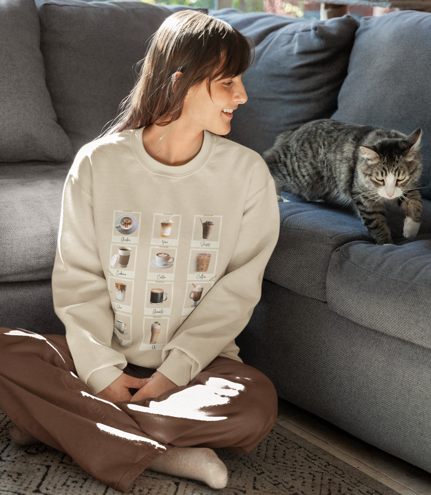 ☕ Coffee Lover Sweatshirt – Cozy. Caffeinated. Essential.