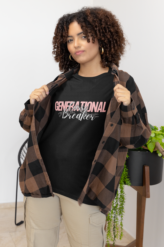 Generational Curse Breaker T-Shirt – Faith-Based Christian Tee | Break the Cycle, Empowerment Shirt, Inspirational Apparel