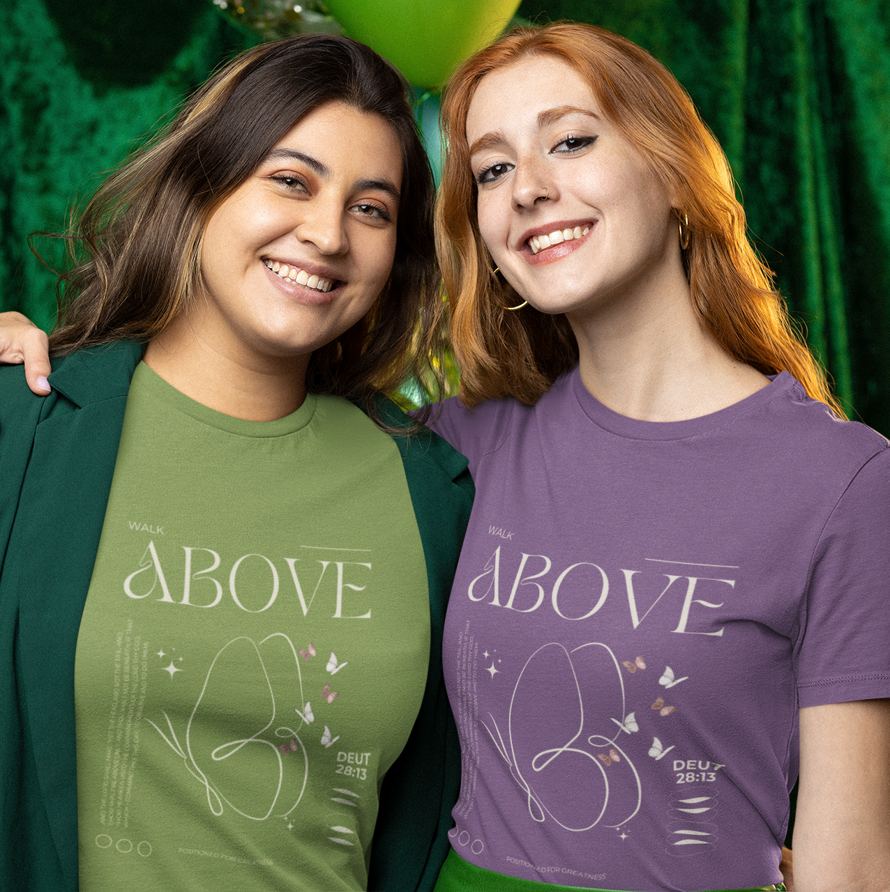 Vintage Inspirational Faith-Inspired Butterfly Design Tee,  Shirt for Women, Christian Gift, Prayer Group Apparel, Ministry Leader Top