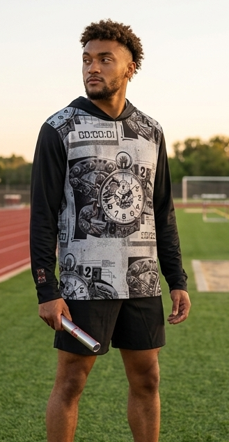 Track & Field Statement Warmup Hoodie