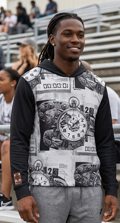 Track & Field Statement Warmup Hoodie