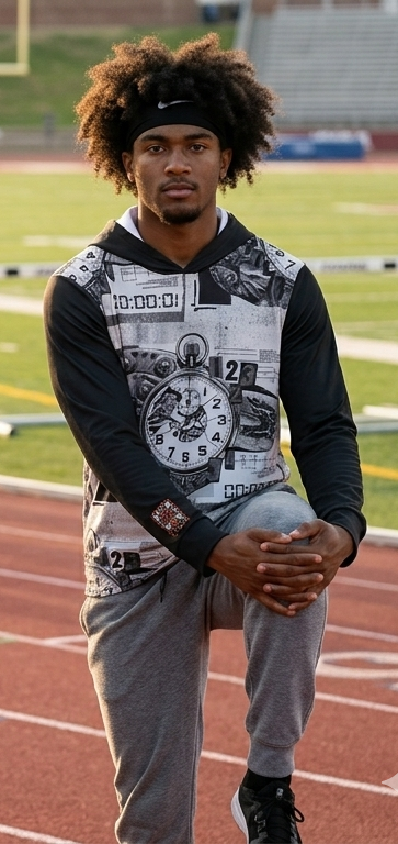 Track & Field Statement Warmup Hoodie