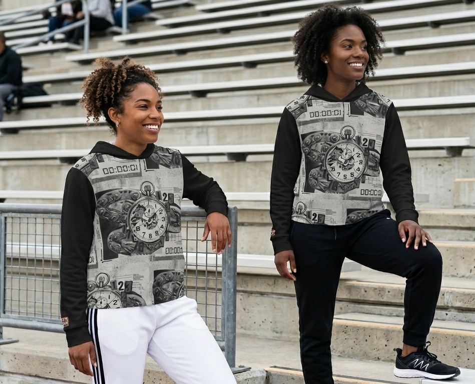 Track & Field Statement Warmup Hoodie