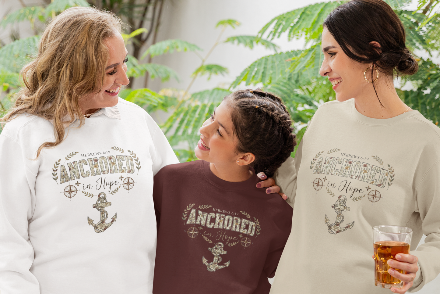 Anchored in Hope™ Sweatshirt | Faith That Holds You Steady