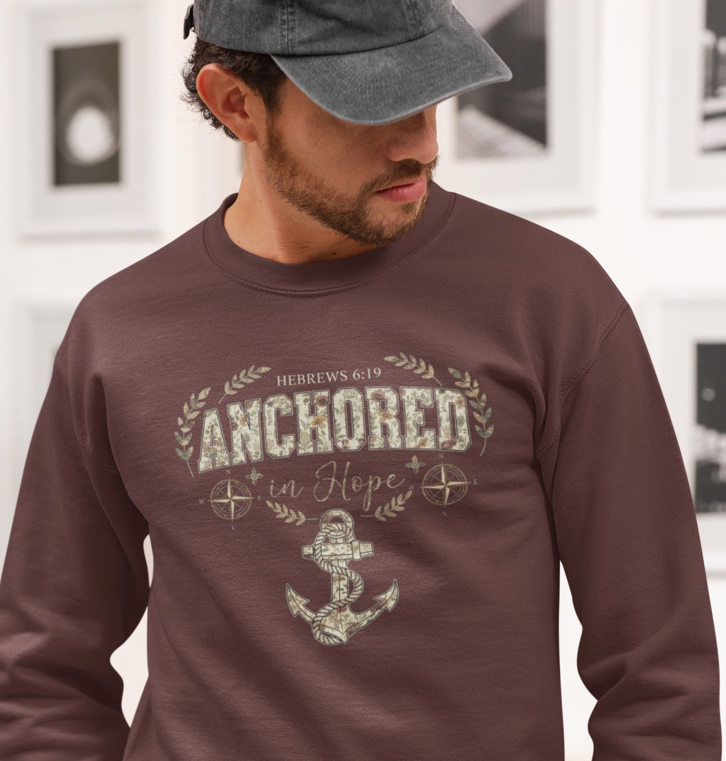 Anchored in Hope™ Sweatshirt | Faith That Holds You Steady
