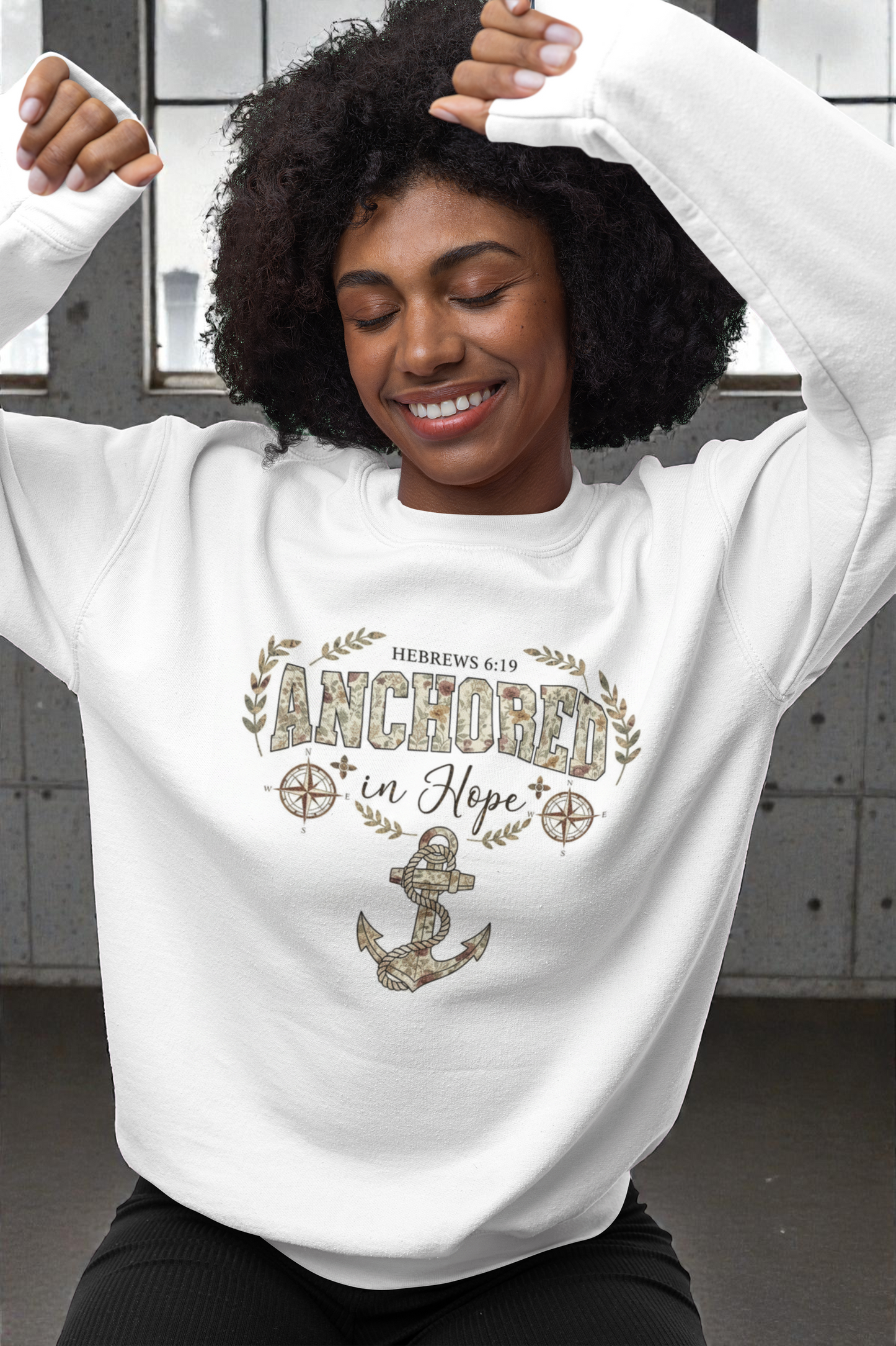 Anchored in Hope™ Sweatshirt | Faith That Holds You Steady