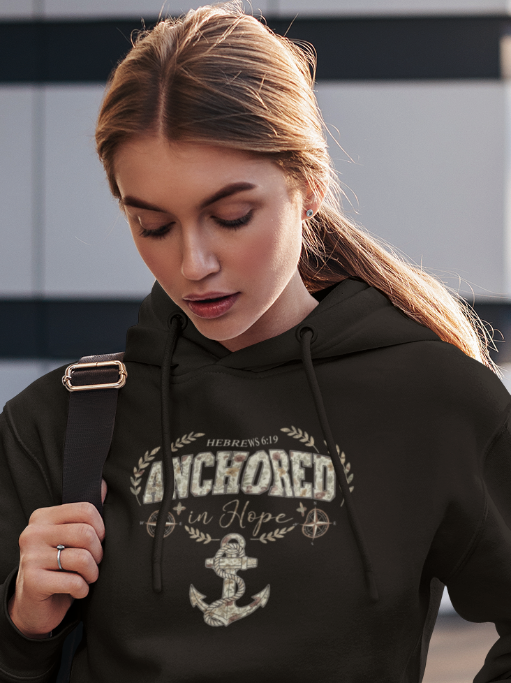 Anchored in Hope™ Hoodie | Comfort That Grounds You