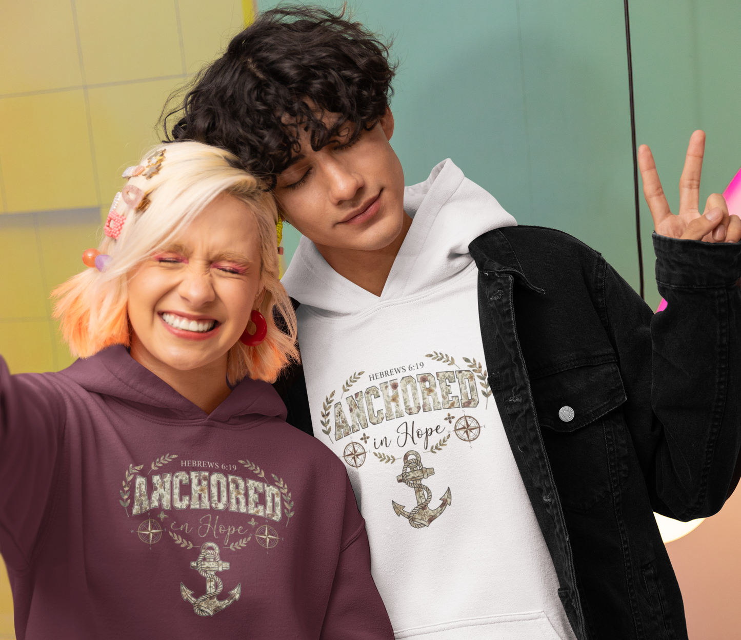 Anchored in Hope™ Hoodie | Comfort That Grounds You