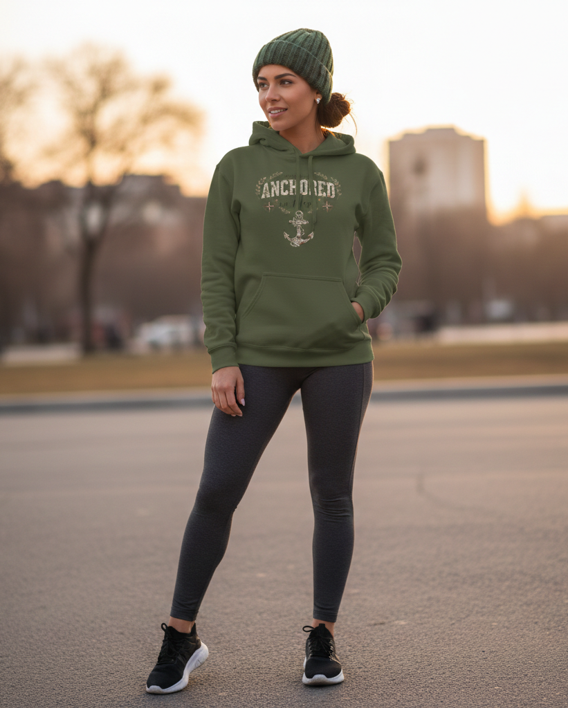 Anchored in Hope™ Hoodie | Comfort That Grounds You