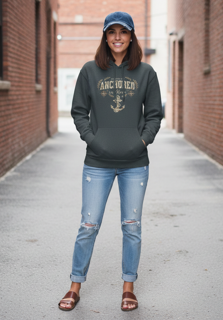 Anchored in Hope™ Hoodie | Comfort That Grounds You