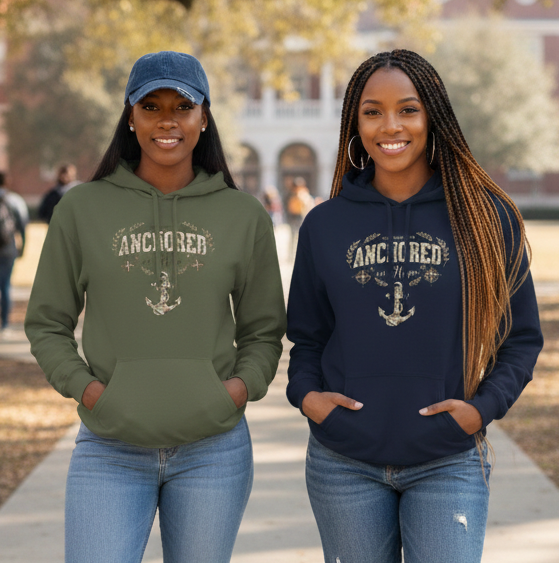 Anchored in Hope™ Hoodie | Comfort That Grounds You