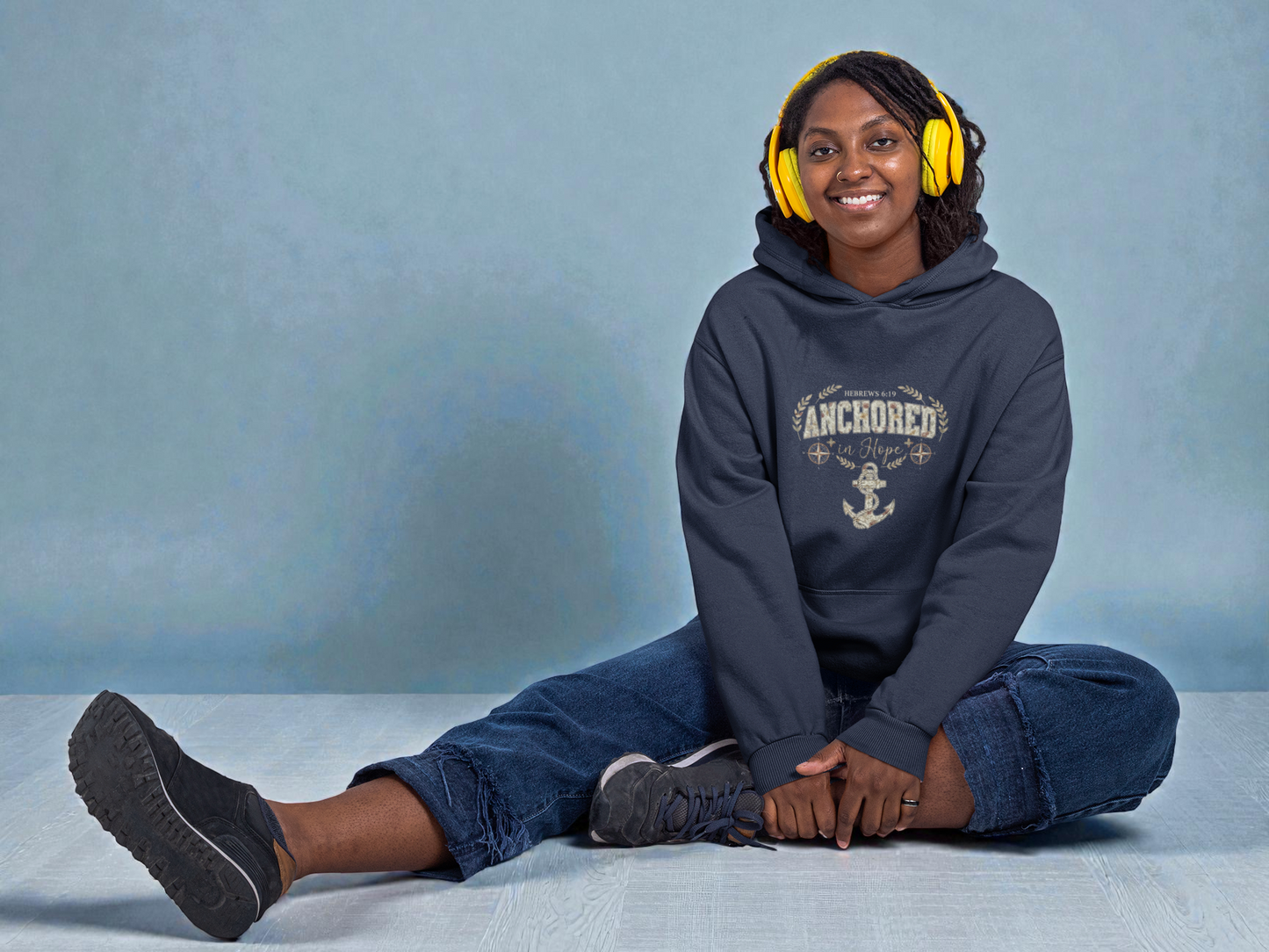 Anchored in Hope™ Hoodie | Comfort That Grounds You